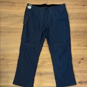 Orvis | NEW 40x30 men’s nylon fleece lined blue pants straight leg Warm Outdoors
